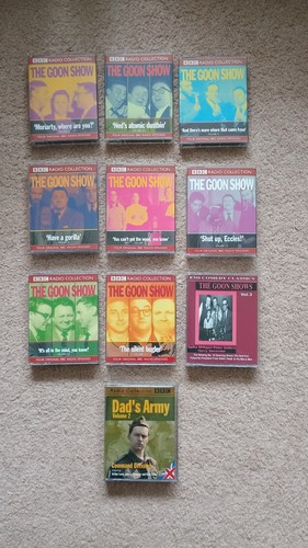 Goon show cassettes tape - goon, 2