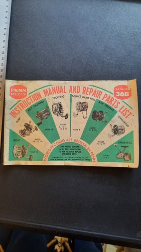 Vintage struction manual and - i,