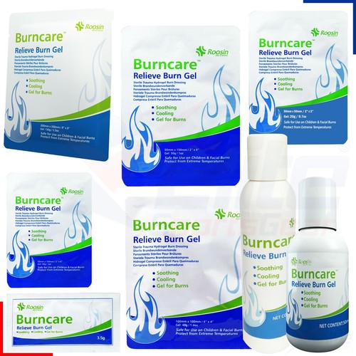 Burn gel soothing relief - gel,