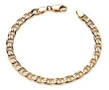 9ct Gold on Silver Men's