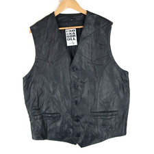 Vintage Black Leather