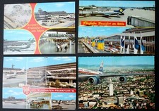 3789 4x AK Frankfurt Airport