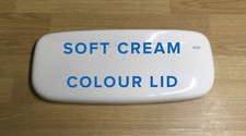 Toilet Cistern Lid = SOFT CREAM, ROCA Laura, 88300 GA-1/7, 445 x 182mm, RC-77