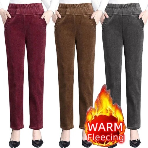 Womens corduroy pants - pants, warm