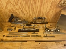 Stanley No 55 Combination Plane With Cutters Box And Accessories