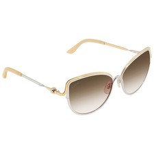 Cartier Sunglasses Gold Silver