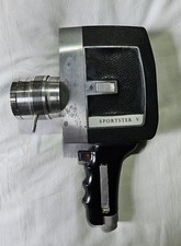 Bell & Howell Sportster V - Vintage 8mm Cine Movie Camera - Spares And Repairs