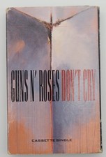 GUNS N ROSES DON'T CRY CASSETTE TAPE SINGLE GEFFEN 