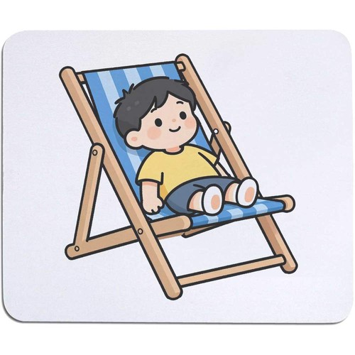 Child deck chair mouse - on,