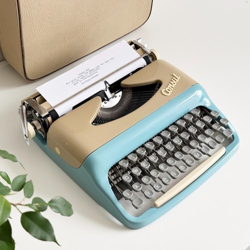 Working consul 232 - 232, typewriter