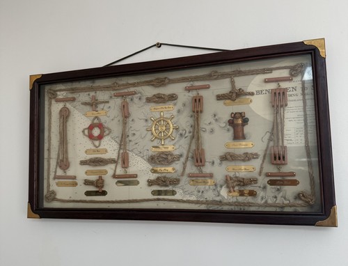 Framed nautical sailing - 3d,