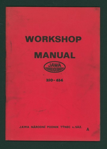Jawa 350 634 twin - jawa,