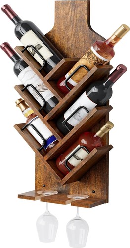Wall mountes wine rack for - mountes,