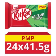 Box of 24 Kit Kat 4 Finger Hazelnut Chocolate Bar 41.5g Tracked Delivery