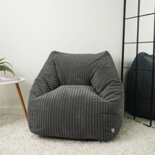 Jumbo cord large snuggle chair - cord,
