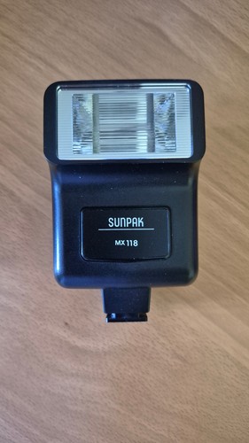 Sunpak 118 camera flash - sunpak,