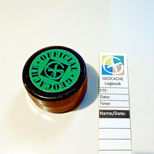 Micro Geocache Magnetic Camo