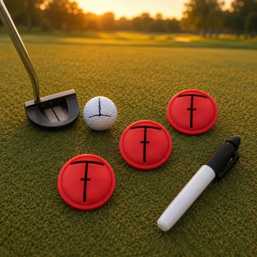 3pcs golf ball position - 3pcs,