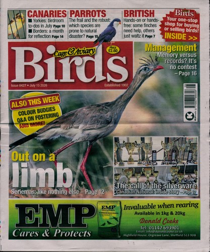 Cage and aviary birds magazine - cage,