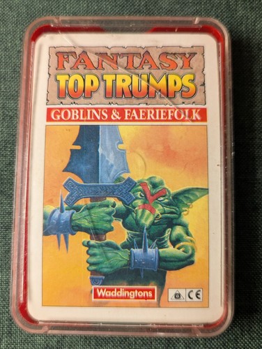 Fantasy top trumps goblins - fantasy, trumps,