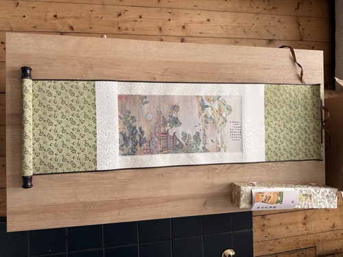 Chinese authentic silk - silk, hanging