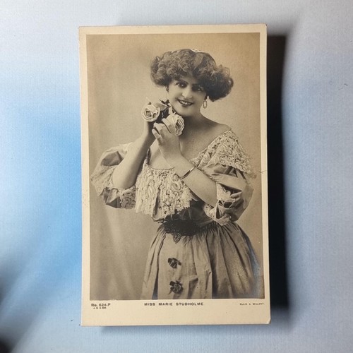 Edwardian actress postcard - edwardian,