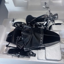 Franklin Mint 1958 Harley Davidson Duo GLIDE Motorcycle & SIDECAR 1:10 B11YF02