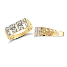 9ct Gold Mum Ring 9ct Yellow