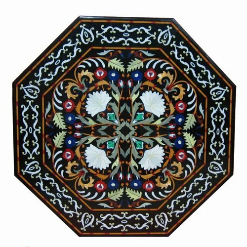 Marble coffee semi - 36",