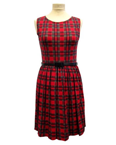 Ladies tartan print - print, skater