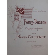 COTTENET Maurice Paris-Boston