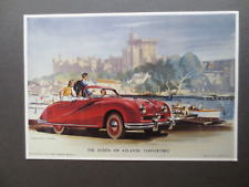 Car POSTCARD AUSTIN A90