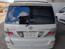 TAILGATE BOOT TOYOTA ALPHARD MK1 (ATH10) 2003 TO 2008 5 DOOR MPV WHITE 