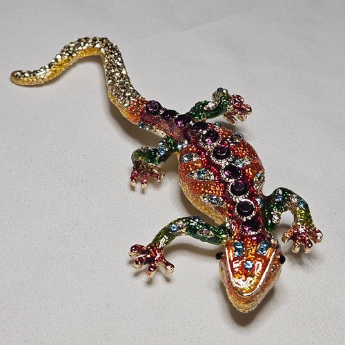 Lizard brooch unisex - unisex, os