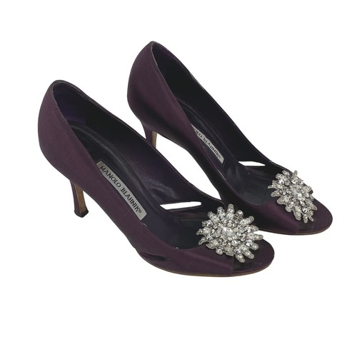 Manolo blahnik purple - manolo,