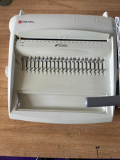 Rexel CB305 Manual Comb Binding Machine with box of combs