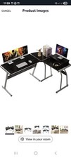 Large Corner Computer Desk Work Monitor Stand Home Office Gaming Desk L Shaped