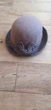 Ladies Felt Bowler Hat With