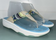 Gray Skechers Tone-Ups Flip