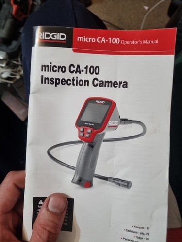 Ridgid 36848 150 - ca-150, inspection