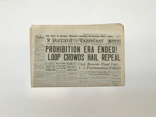 Newspaper reprint 1933 - reprint,