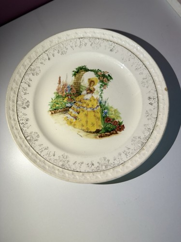 Vintage crinoline lady cake - crinoline,