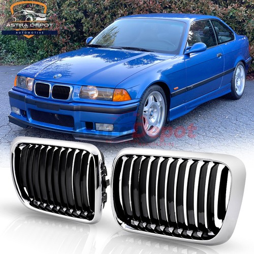 Chrome black front - chrome,