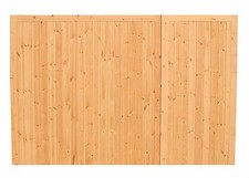 Quality wooden offset garage - quality,