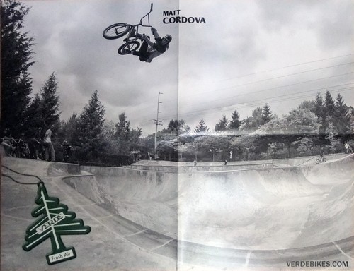 Verde bmx bicycle poster matt - verde, poster,