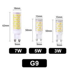 G9 LED Bulb Warm /Neutral /Cold White 3W 5W 7W G9 Long Life High Energy Saving