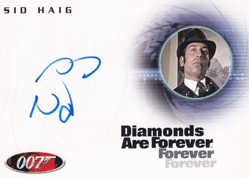 James bond autograph - james,