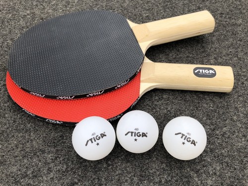Stiga red black table - &,