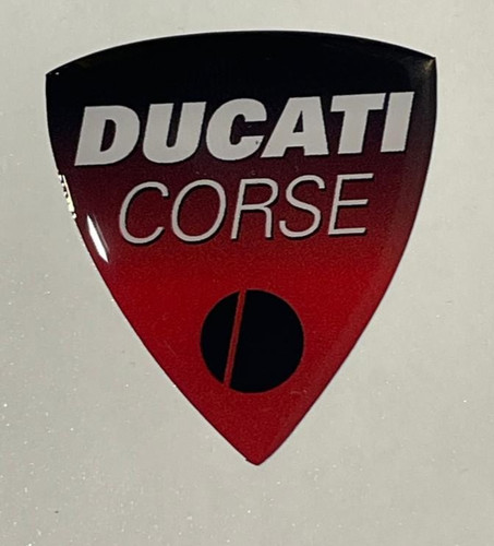 Resin sticker ducati - 1,