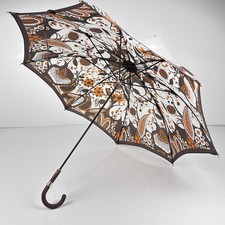 Vintage stick umbrella floral